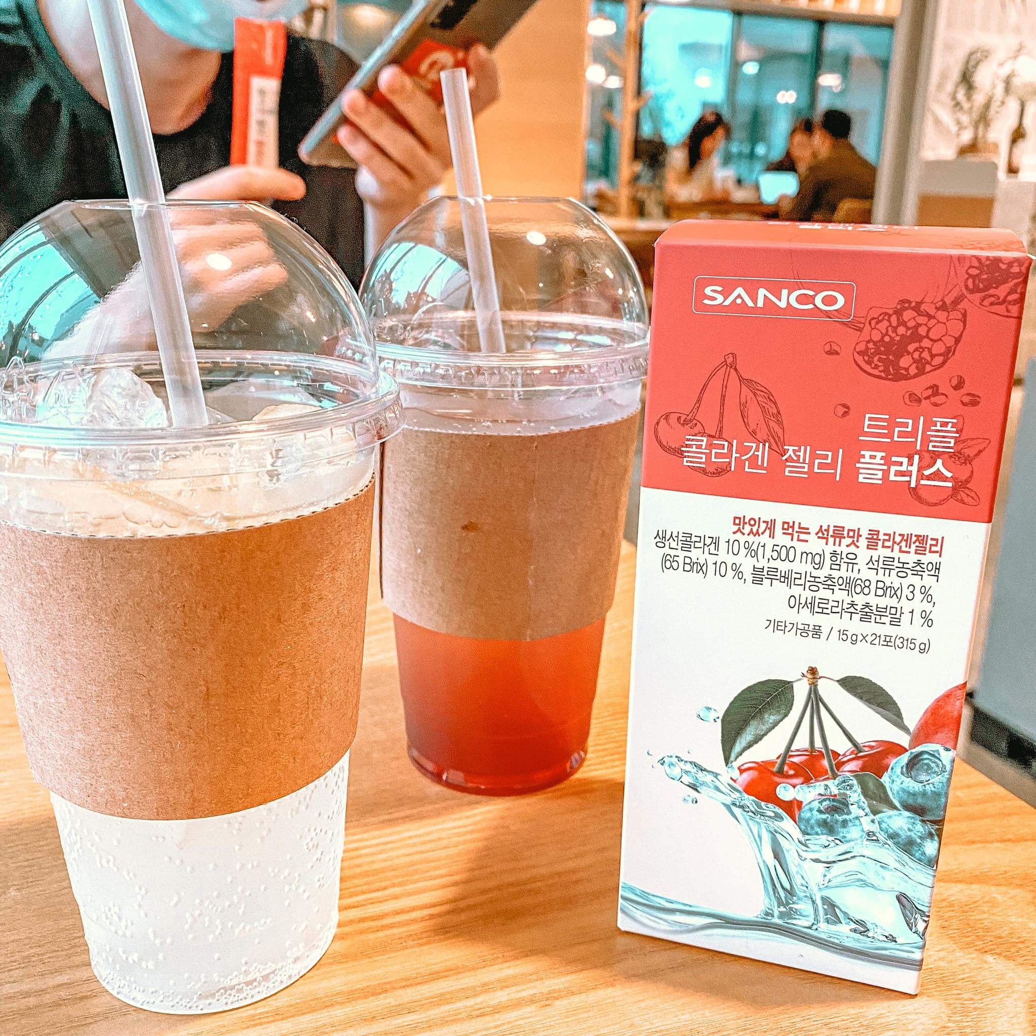 sanco triple collagen jelly plus