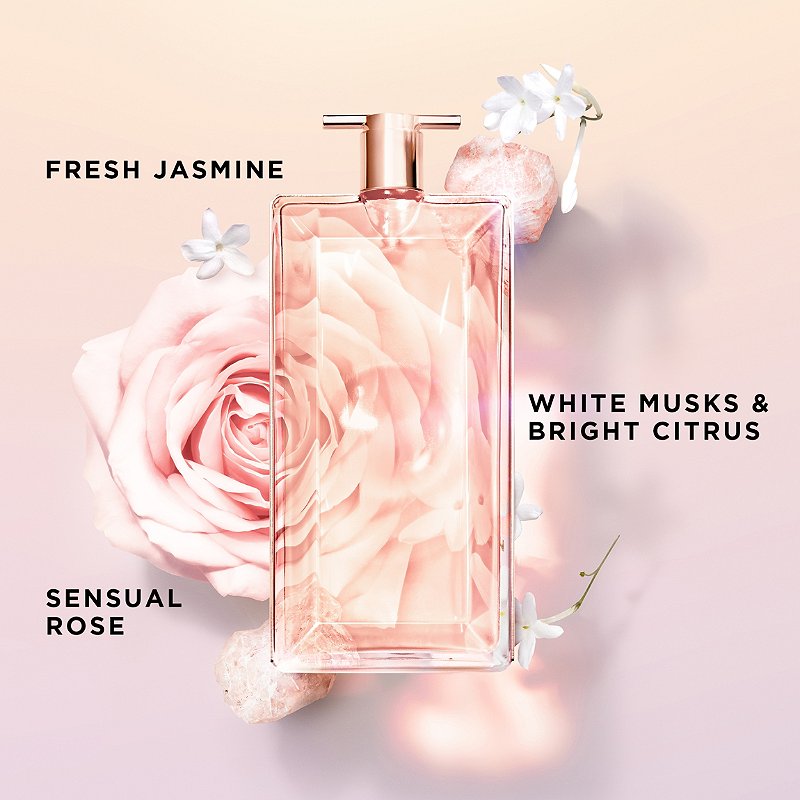 LANCOME IDOLE Le Parfum EDP 5 ml น้ำหอมสำหรับผู้หญิงยุคใหม่ ทีเข้มแข็ง และมีพลัง กลิ่นหอมหวาน สดชื่น และเป็นเอกลักษณ์ไม่เหมือนใคร