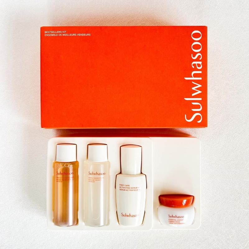 Sulwhasoo Bestsellers Trial Kit (4 Items), Sulwhasoo Gentle Cleansing Foam , Sulwhasoo Gentle Cleansing Oil , Sulwhasoo First Care Activating Serum VI ,Sulwhasoo Essential Comfort Firming Cream , Sulwhasoo ราคา ,  Sulwhasoo รีวิว , Sulwhasoo Bestsellers, Sulwhasoo ขายดี