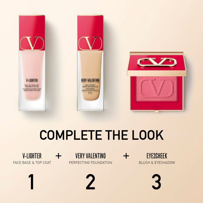 Valentino Dual-Use Liquid Light Face Base & Top Coat 5ml #01 Rosa ,Valentino primer , V-Lighter Face Base Primer and Highlighter, Valentino V-Lighter Illuminating Face Primer and Highlighter รีวิว ,  Valentino Garavani , วาเลนติโน่ การาวานี), valentino v-lighter rosa , valentino v-lighter review . 