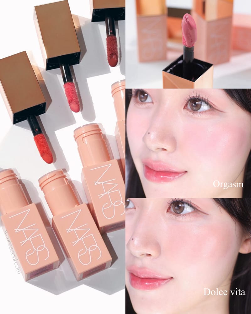 NARS Afterglow Liquid Blush 3.2g #Orgasm , NARS Blush Natural Glow , Nars Afterglow Liquid Blush ราคา , Nars Afterglow Liquid Blush รีวิว , Nars Afterglow Liquid Blush สีไหนสวย , ซื้อ NARS , liquid blush ยี่ห้อไหนดี ,NARS  รีวิว